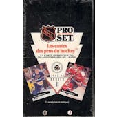 1991/92 Pro Set French Series 2 Hockey Box