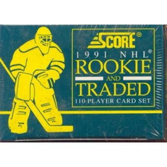 1991/92 Score Rookie & Traded Hockey Factory Set