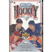 1991/92 Upper Deck English Low # Hockey Wax Box
