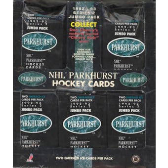 1992/93 Parkhurst Series 2 Hockey Jumbo Box