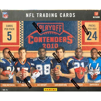 2010 Playoff Contenders Football Hobby Box