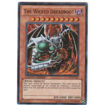 Yu-Gi-Oh Limited Edition Tin Single The Wicked Dreadroot Super Rare
