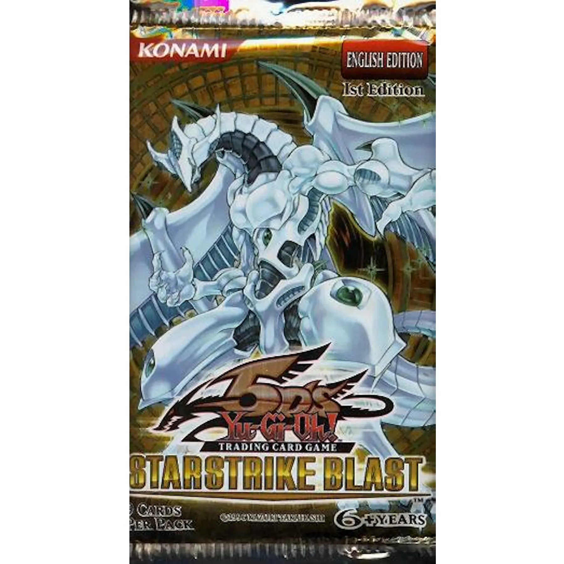 Konami Yu-Gi-Oh Starstrike Blast 1st Edition STBL Booster Pack Konami Yu-Gi-Oh Starstrike Blast 1st Edition STBL Booster Pack