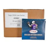 2026 Sage Low Series Football Hobby 16-Box Case
