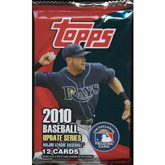 2010 Topps Update Baseball Retail Pack