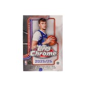 2025/26 Topps Chrome Basketball 7-Pack Blaster Box
