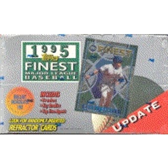 1995 Topps Finest Update Baseball Hobby Box