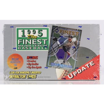 1995 Topps Finest Update Baseball Hobby Box