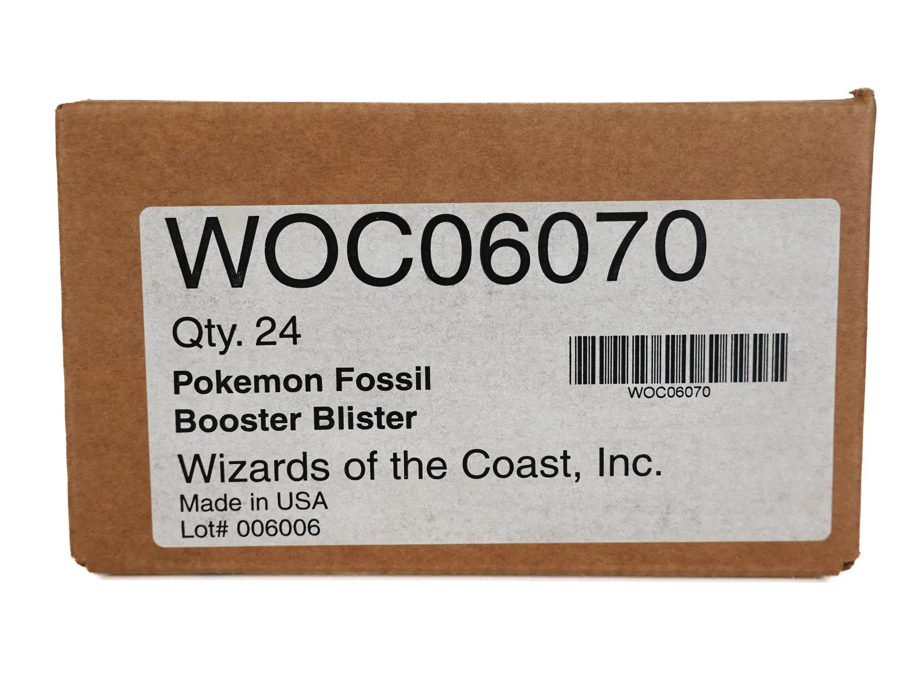 WOTC Pokemon Fossil 24 Blister Booster Pack Factory Sealed Box WOC06070 | DA Card World WOTC Pokemon Fossil 24 Blister Booster Pack Factory Sealed Box WOC06070 | DA Card World