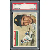 1956 Topps #65 Johnny O'Brien GB PSA 8 *5952 (Reed Buy)