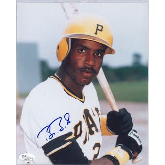 Barry Bonds Autographed Pittsburgh Pirates 8x10 Baseball Photo (JSA)