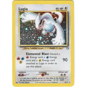 Pokemon Neo Genesis Single Lugia 9/111 - NEAR MINT (NM)