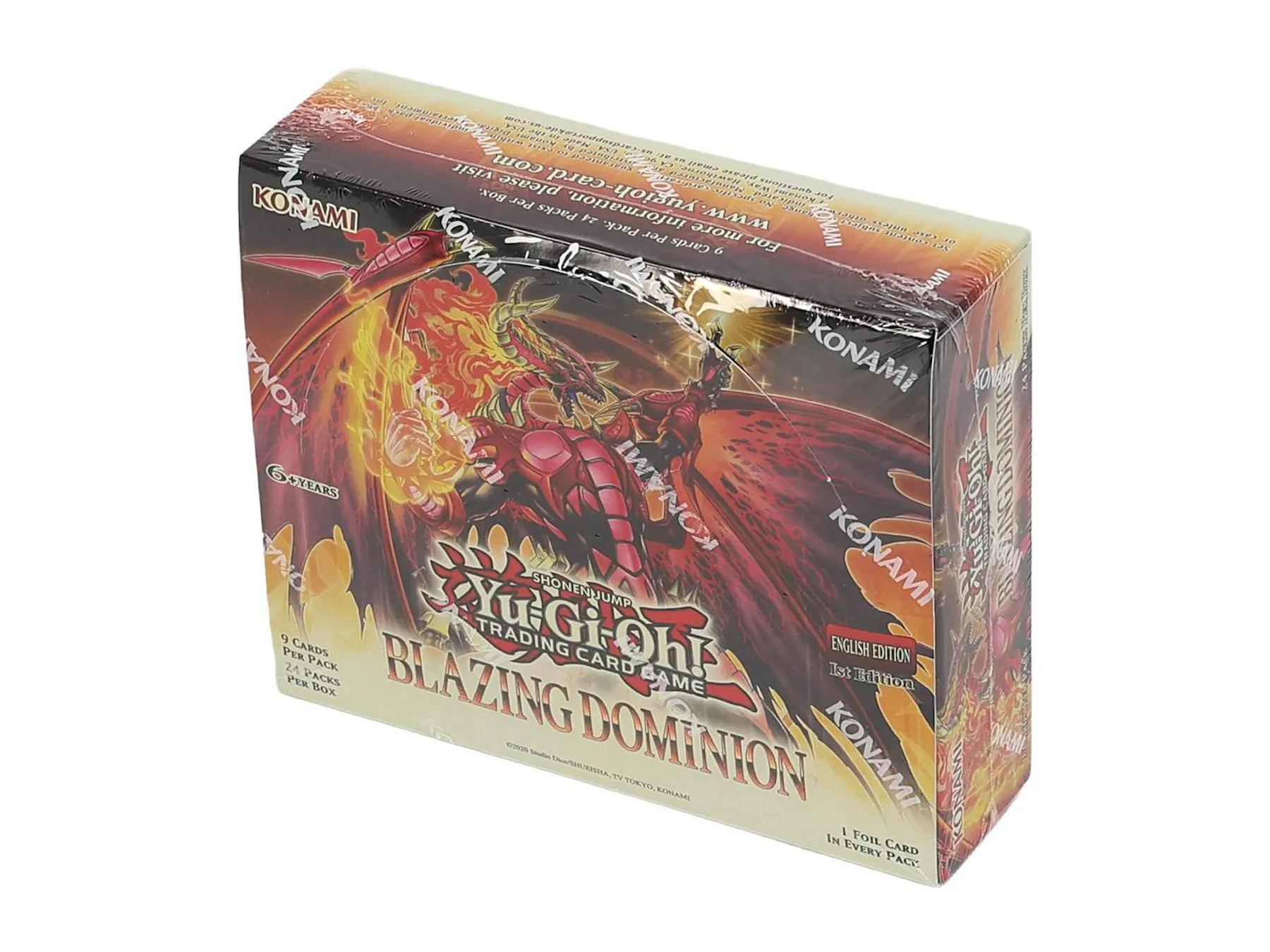 Yu-Gi-Oh Blazing Dominion Booster Box | DA Card World Yu-Gi-Oh Blazing Dominion Booster Box | DA Card World