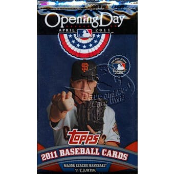 2011 Topps Opening Day Baseball Pack