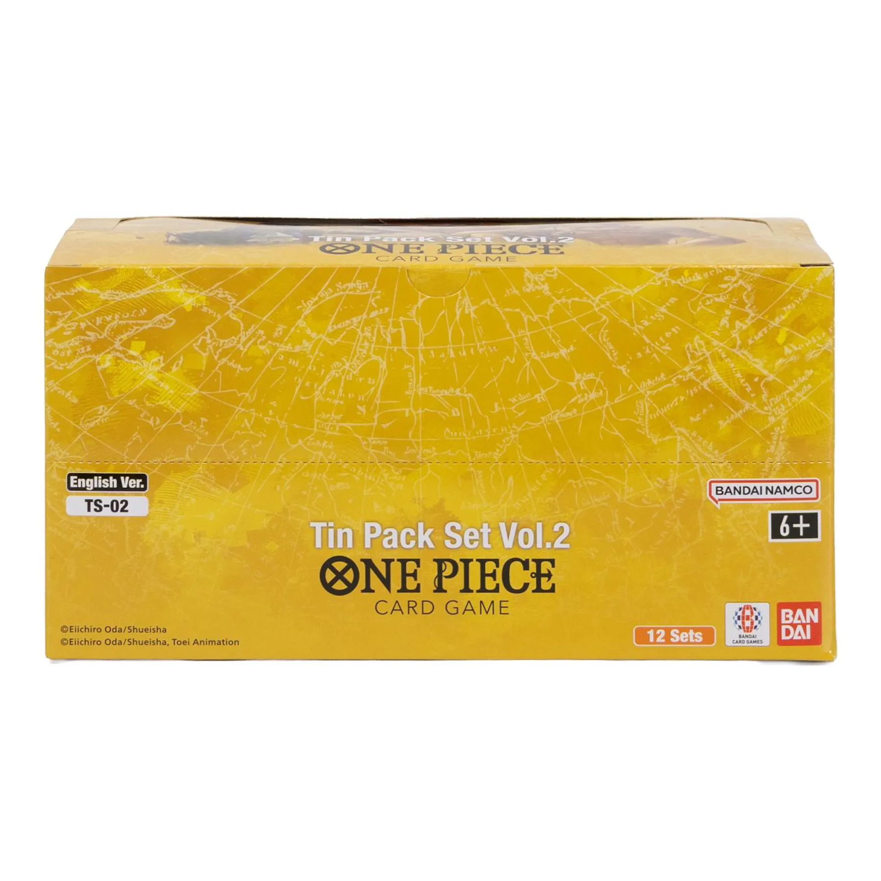 One Piece TCG: Volume 2 Tin Pack 12-Set Box | DA Card World One Piece TCG: Volume 2 Tin Pack 12-Set Box | DA Card World