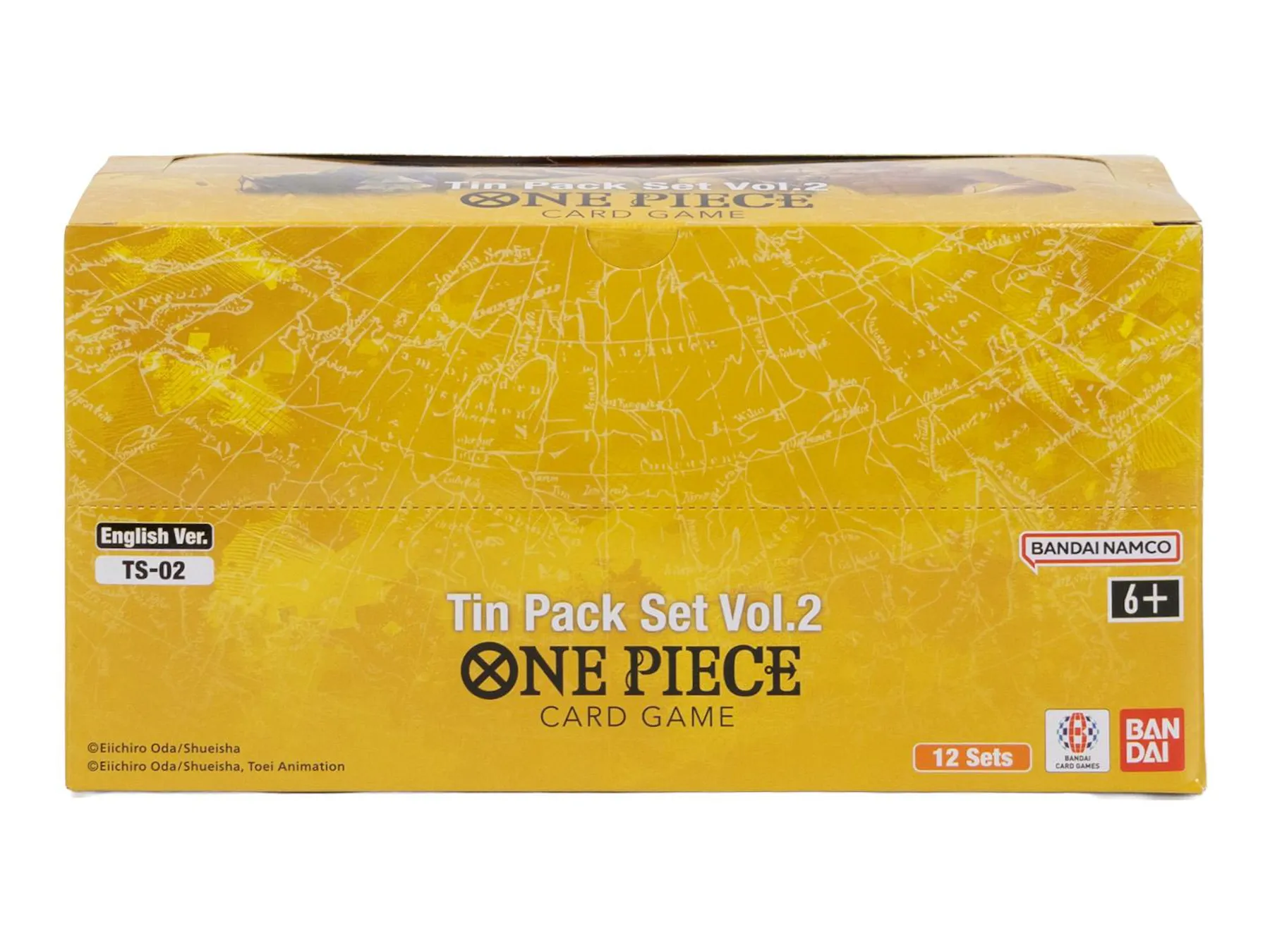 One Piece TCG: Volume 2 Tin Pack 12-Set Box | DA Card World One Piece TCG: Volume 2 Tin Pack 12-Set Box | DA Card World