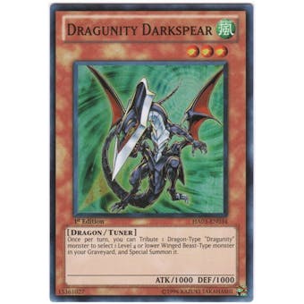 Yu-Gi-Oh Hidden Arsenal 3 Single Dragunity Darkspear Super Rare 3x Lot