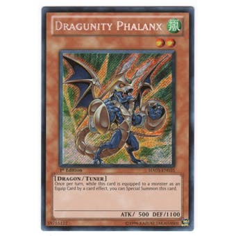 Yu-Gi-Oh Hidden Arsenal 3 1st Ed. Single Dragunity Phalanx Secret Rare