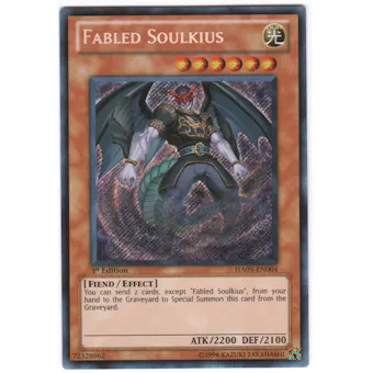 Yu-Gi-Oh Hidden Arsenal 3 Single Fabled Soulkius Secret Rare