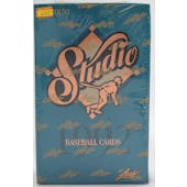 1992 Leaf Studio Baseball Hobby Box (Reed Buy)