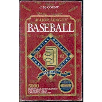 1992 Donruss Series 2 Baseball Hobby Box