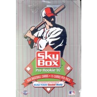 1992 Skybox AAA Minor League Baseball Wax Box