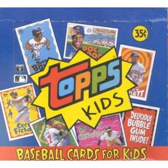 1992 Topps Kids Baseball Hobby Box