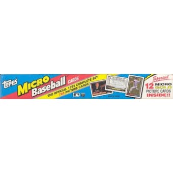 1992 Topps Micro Baseball Factory Set