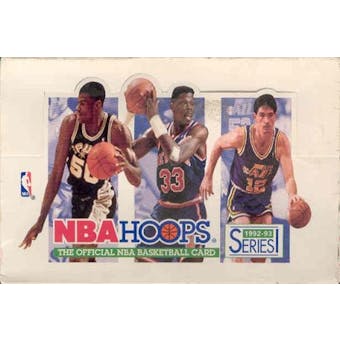 1992/93 Hoops Series 1 Basketball Hobby Box