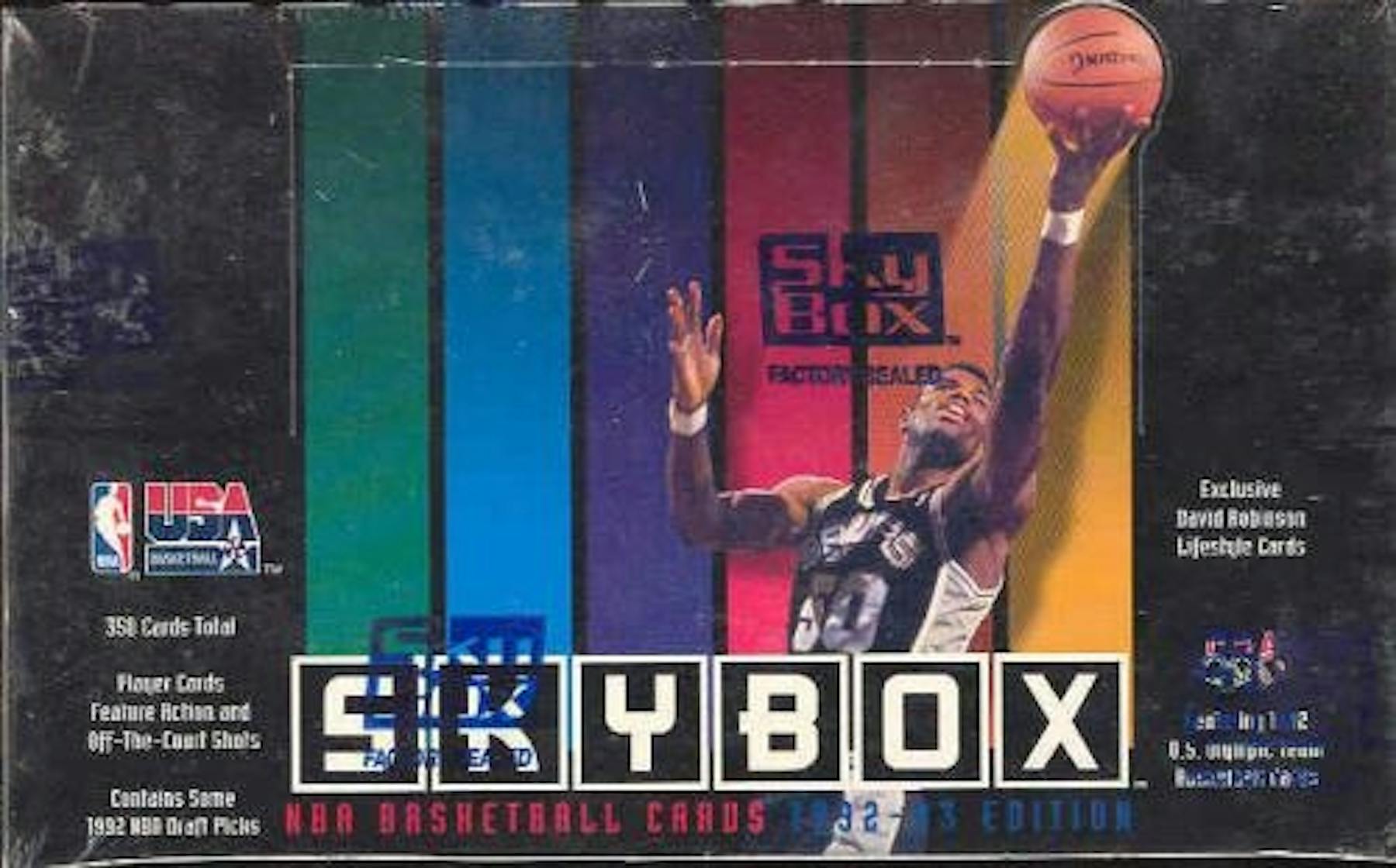 1992 93 Skybox Series 1 Basketball Hobby Box Da Card World