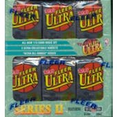 1992/93 Fleer Ultra Series 2 Basketball Jumbo Box