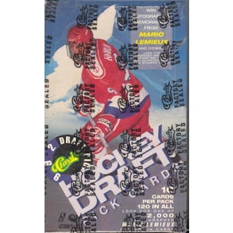 1992/93 Classic Best Draft Picks And Prospects Hockey Hobby Box