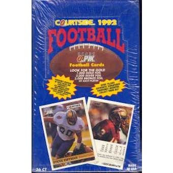 1992 Courtside Football Hobby Box