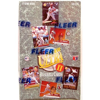 1992 Fleer Ultra Series 2 Baseball Hobby Box