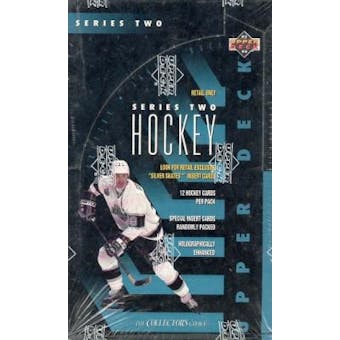 1993/94 Upper Deck Series 2 Hockey 36 Pack Box