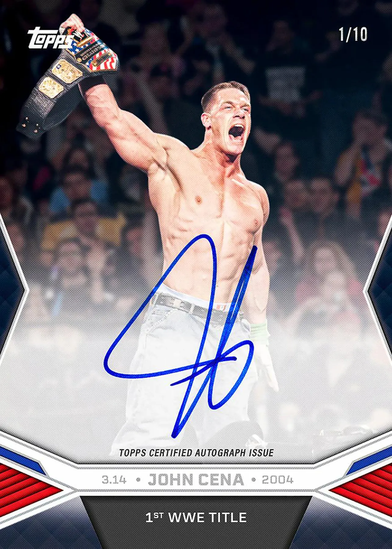 2025 Topps John Cena Commemorative Collection Box 2025 Topps John Cena Commemorative Collection Box