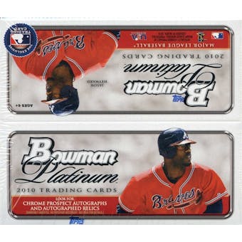 2010 Bowman Platinum Baseball 24-Pack Box