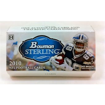 2010 Bowman Sterling Football Hobby Pack