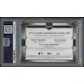 2024 Topps Triple Threads Dansby Swanson Nico Hoerner Pete Crow-Armstrong Printing Plate Patch Auto #1/1 PSA 8