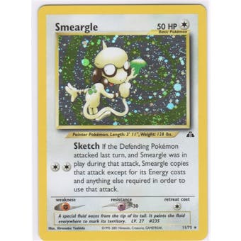 Pokemon Neo Discovery Single Smeargle 11/75
