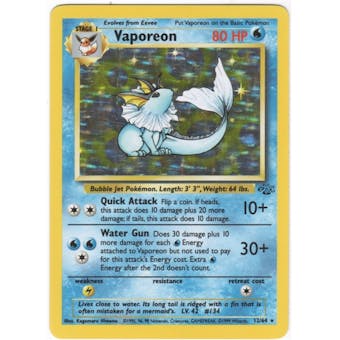 Pokemon Jungle Single Vaporeon 12/64 - NEAR MINT (NM)