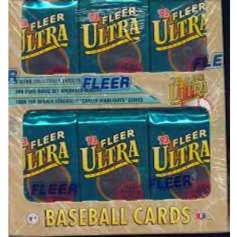 1993 Fleer Ultra Series 1 Baseball Jumbo Box