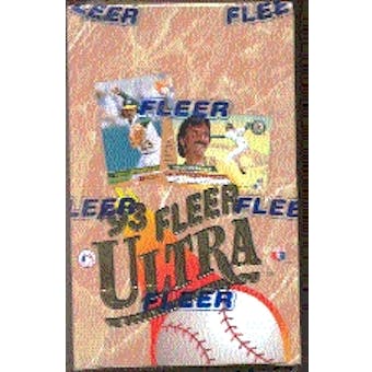 1993 Fleer Ultra Series 1 Baseball Hobby Box