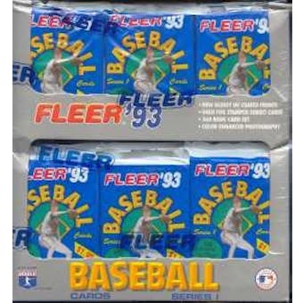 1993 Fleer Series 1 Baseball Jumbo Box