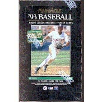1993 Pinnacle Series 2 Baseball Hobby Box