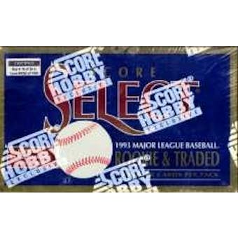 1993 Score Select Rookie & Traded Baseball Hobby Box