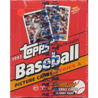1993 Topps Series 2 Baseball Rack Box