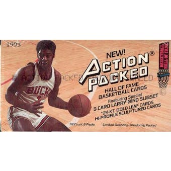 1993/94 Action Packed Hall Of Fame Series 1 Basketball Hobby Box