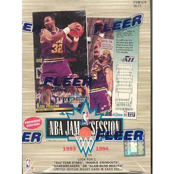 1993/94 Fleer NBA Jam Session Basketball Hobby Box