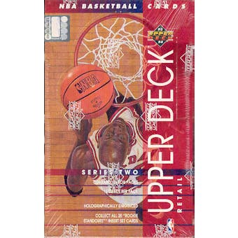 1993/94 Upper Deck Series 2 Basketball 36 Pack Box